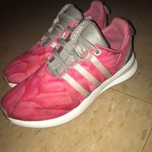 Pink adidas